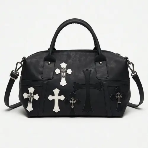 Chrome-Hearts-Black-Bag