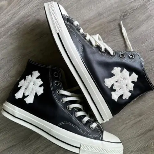 Chrome-Hearts-Black-Converse
