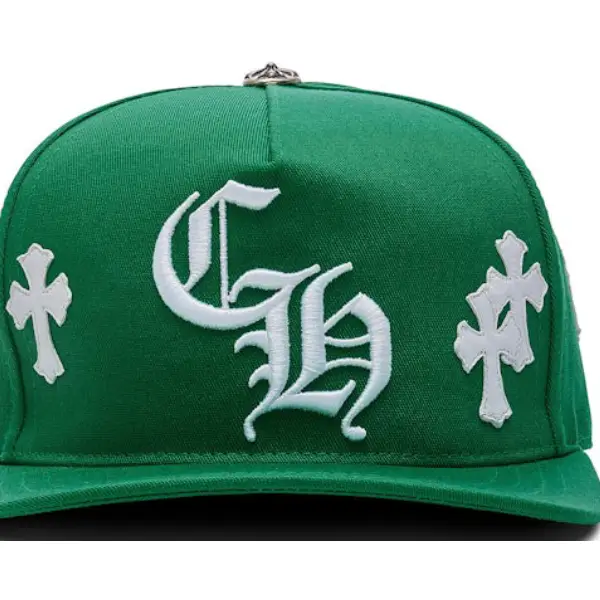 Chrome-Hearts-CH-Hat-Green-1