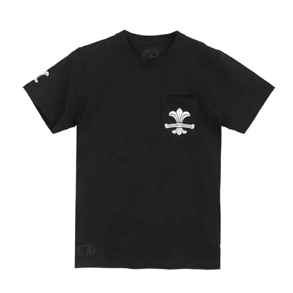 Chrome-Hearts-Fleur-Scroll-Logo-Tee-1