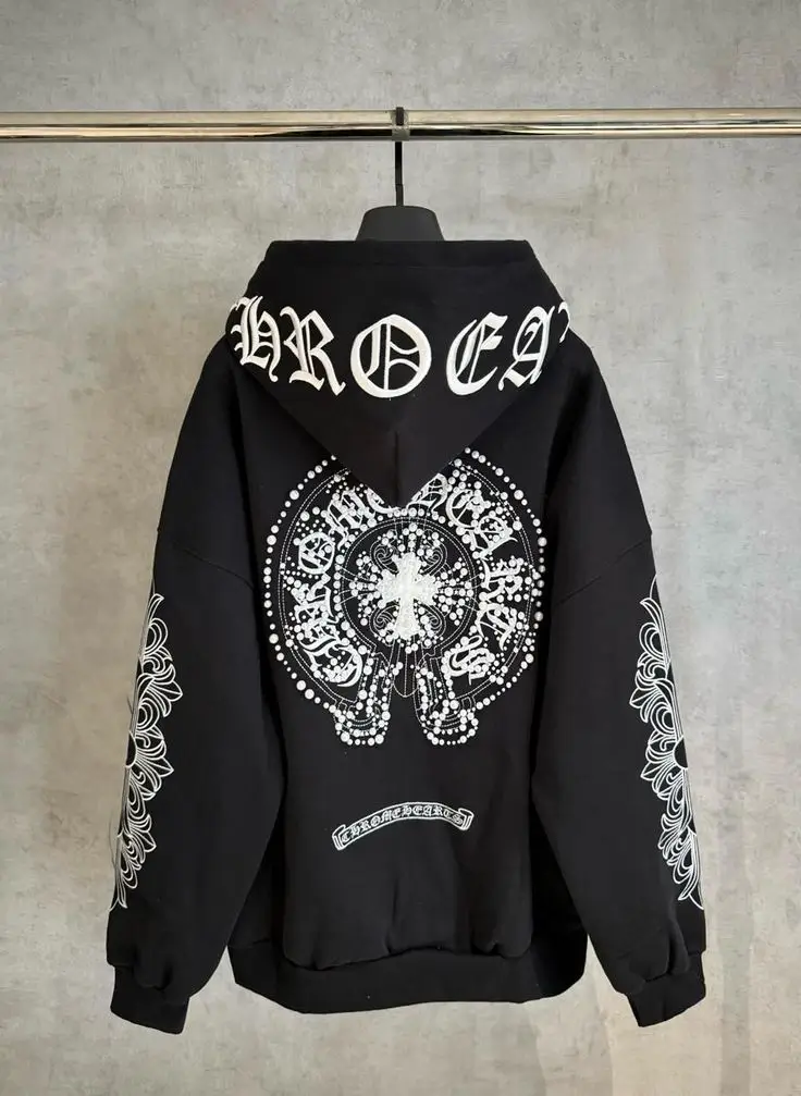 Chrome-Hearts-Hoodie-Black