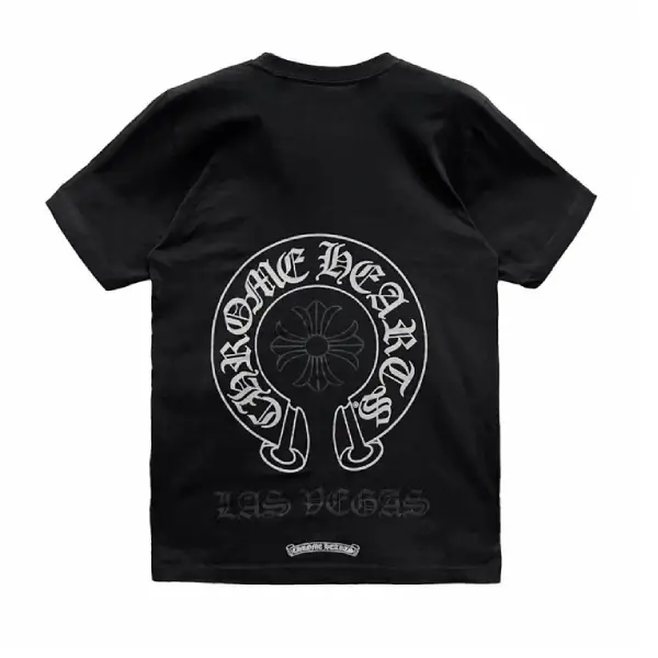 Chrome-Hearts-Las-Vegas-Exclusive-Horseshoe-Logo-Short-Sleeve-T-Shirt-Tee-1-1