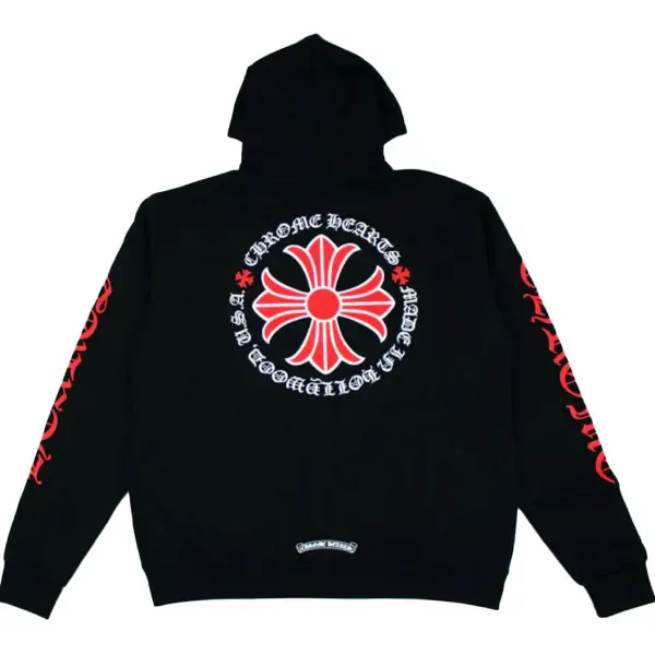 Chrome-Hearts-Made-In-Hollywood-Plus-Hoodie-Black_Red-1