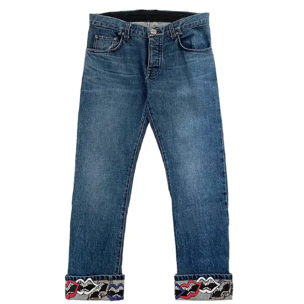 Chrome-Hearts-Matty-Boy-Chomper-Leather-Patch-Jeans-1