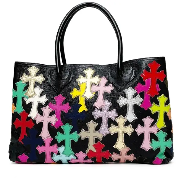 Chrome-Hearts-Multi-Cross-Leather-Patch-Large-Tote-Bag-1