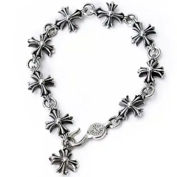 Chrome-Hearts-Plus-Bracelet-With-Links-1
