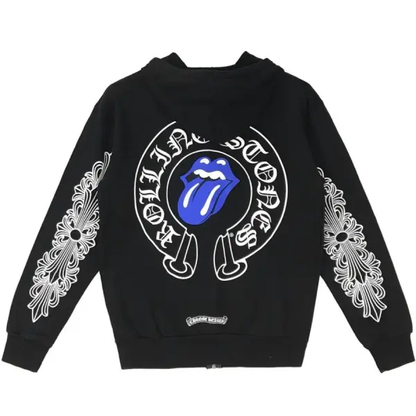 Chrome-Hearts-Rolling-Stone-Horseshoe-Logo-Zip-Up-Hoodie-Back-1