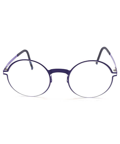 Chrome-Hearts-Round-Black-Purple-Frame-Luxury-Eyeglasses
