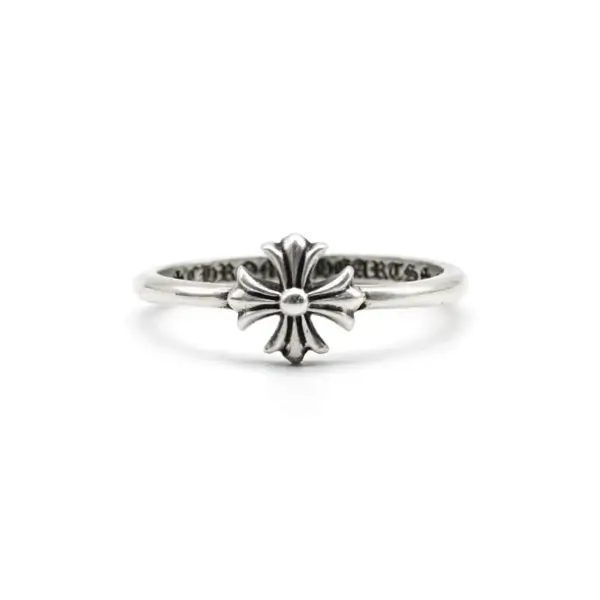 Chrome-Hearts-Silver-Bubblegum-Cross-Ring-1