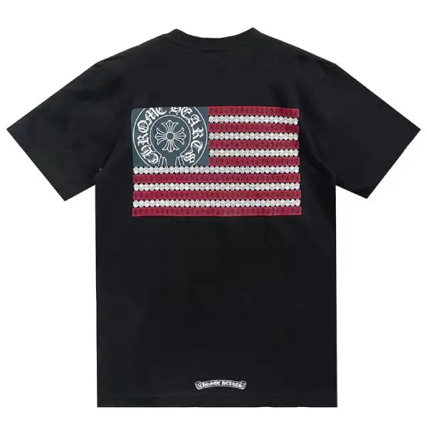 Chrome-Hearts-USA-National-Flag-Horseshoe-Logo-Tee-2