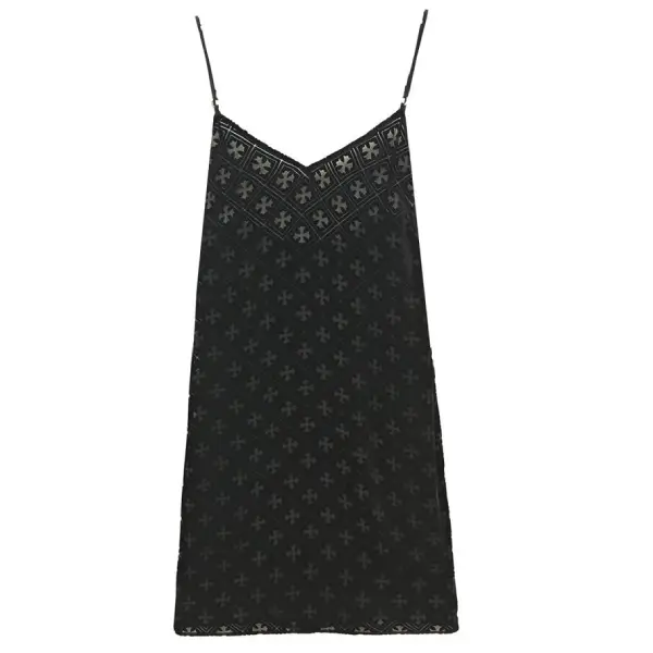 Chrome-Hearts-Velvet-Burnout-Monogram-Cross-Camisole-Long-Skirt-1