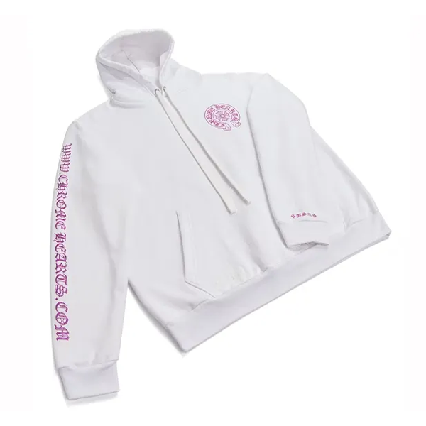 Chrome-Hearts-White-Hoodie-with-Purple-Gothic-Print-–-Limited-Edition-Streetwear