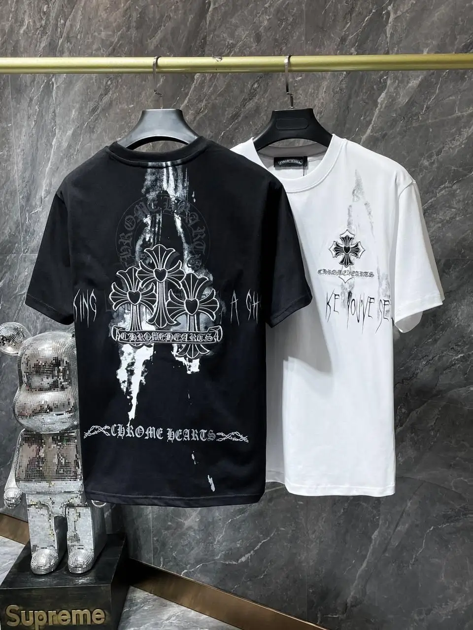 Chrome-Hearts-White-Tee