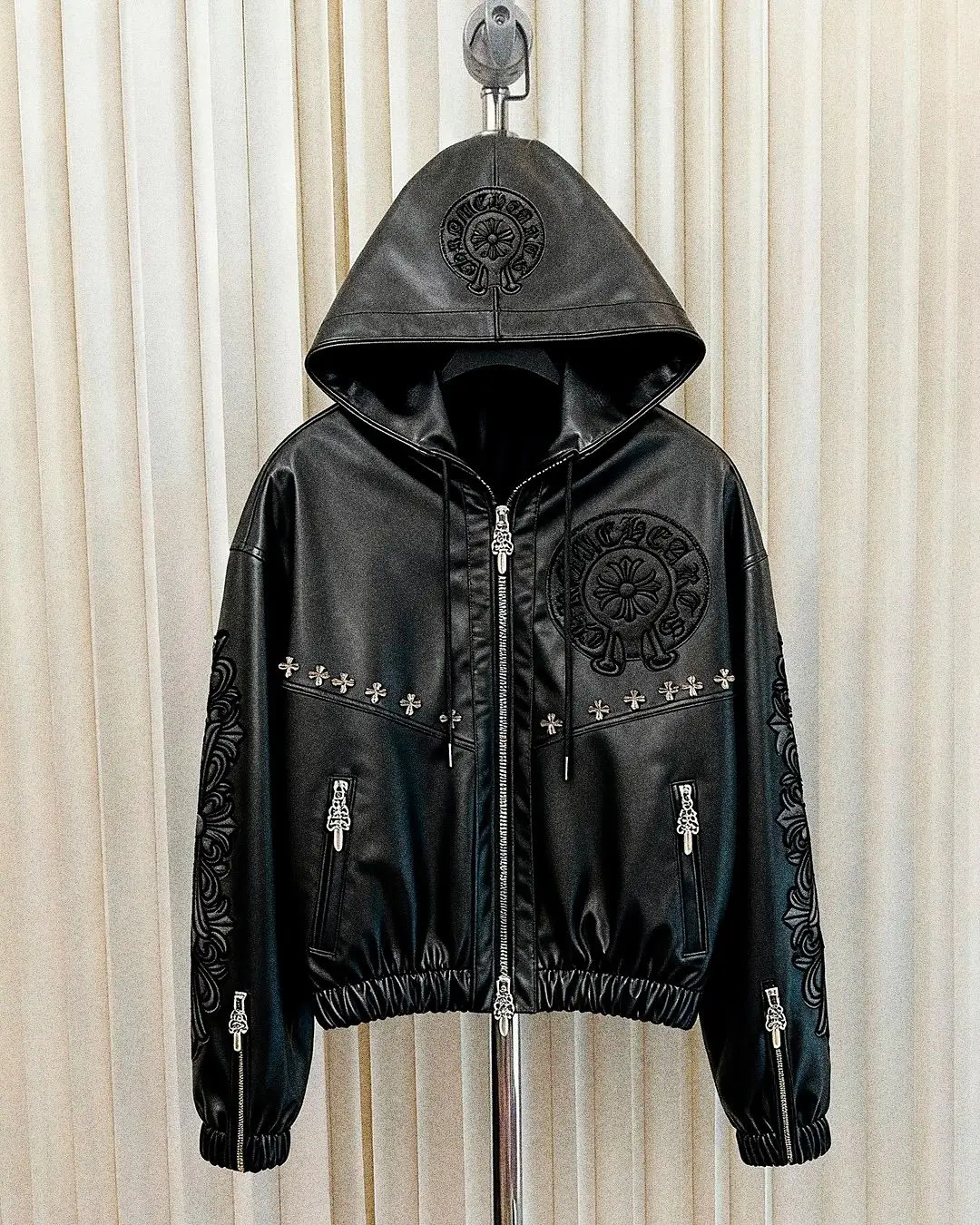chrome-hearts-black-jacket